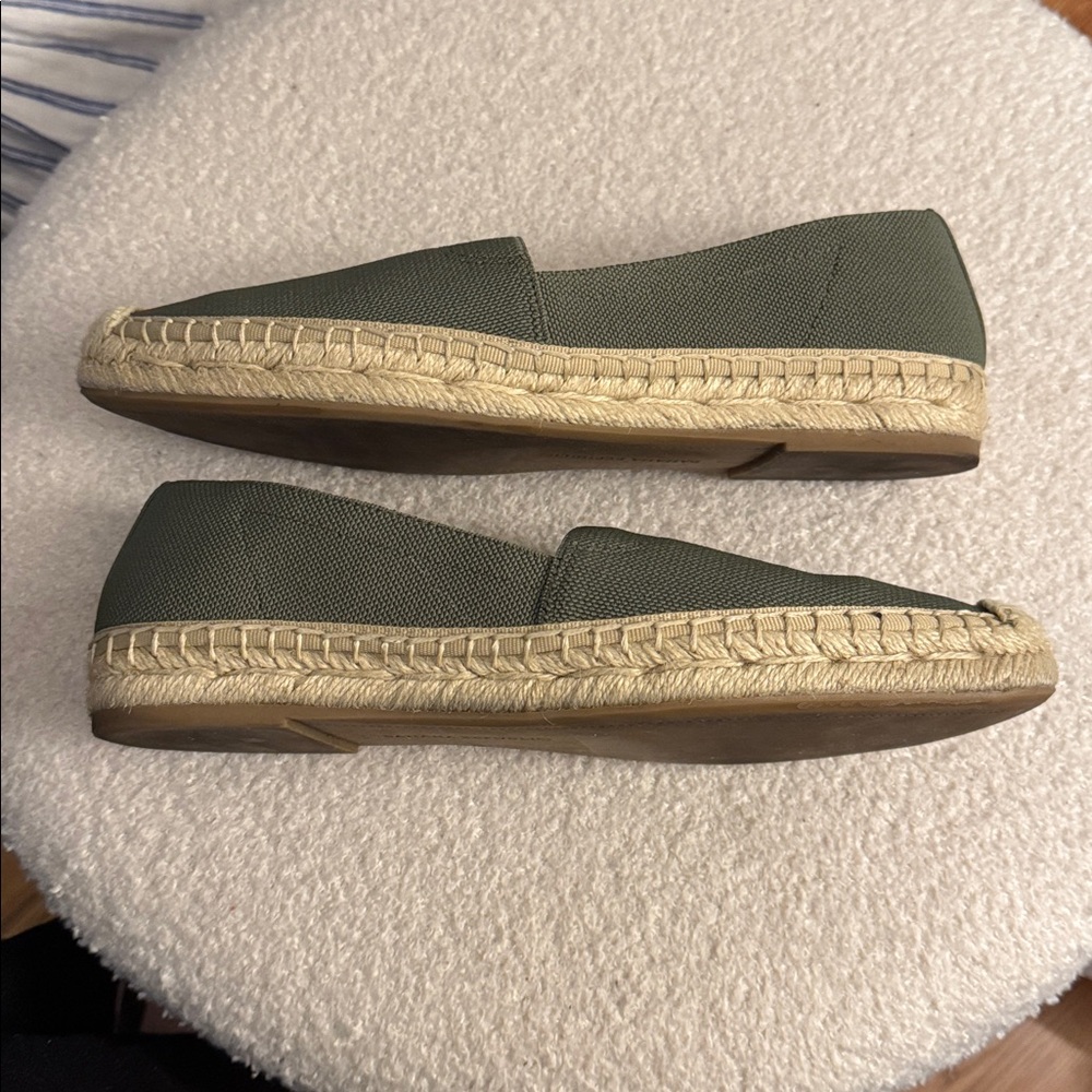 Banana Republic Olive Green Espadrille Flats - Picture 4 of 5